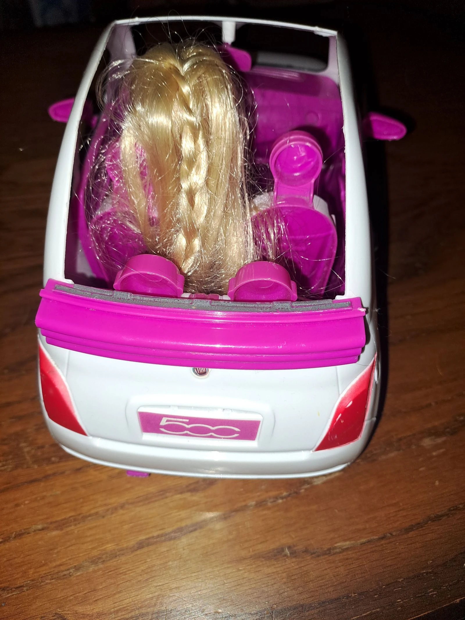 Jouet fiat500 avec poupée mannequin – photo 4